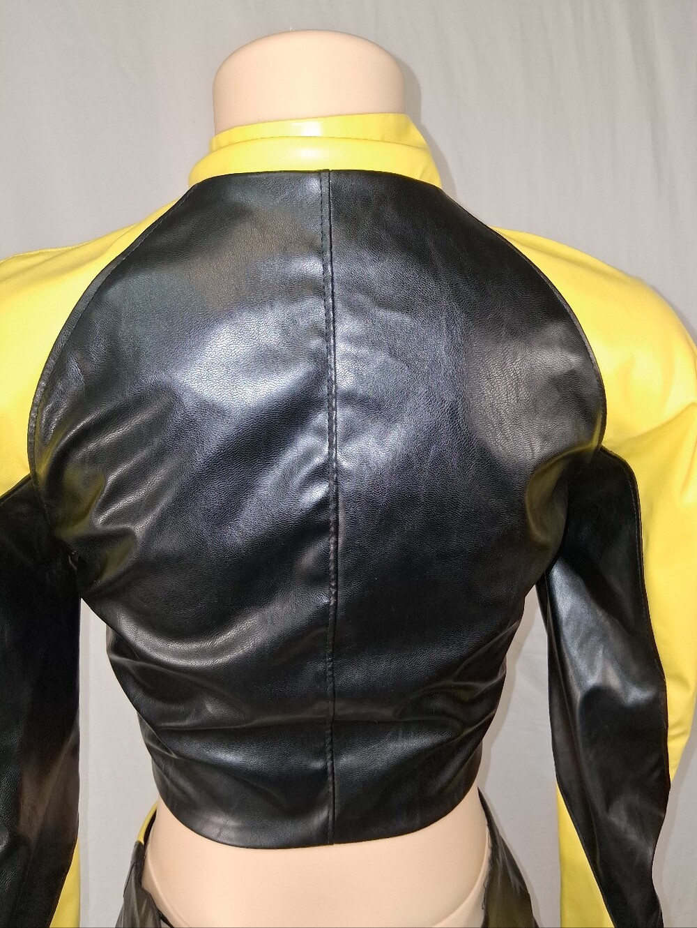 Fashion Nova Yellow & Black Colorblock Mini Skirt - Picture 11 of 17